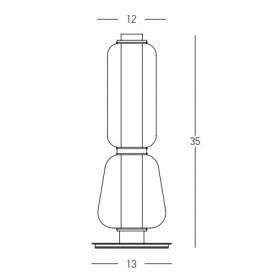 Πορτατίφ LED 7W 3000k Μαύρο Και Φυμέ 23061 ZAMBELIS