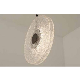 Φωτιστικό LED 8W 3000k Μαύρο Και Διάφανο 23073 ZAMBELIS