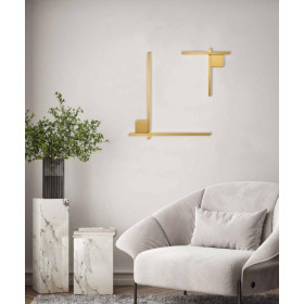 Απλίκα LED 13W 3000k Χρυσό 23104 ZAMBELIS