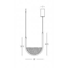 Φωτιστικό LED 20W 3000k-4000k Χρυσό Και Σαμπανιζέ 23167 ZAMBELIS