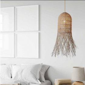 Φωτιστικό Μονόφωτο E27 Χρυσό Και Φυσικό 23196 ZAMBELIS