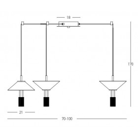 Φωτιστικό LED 28W 3000k Χρυσό Και Λευκό 23201 ZAMBELIS