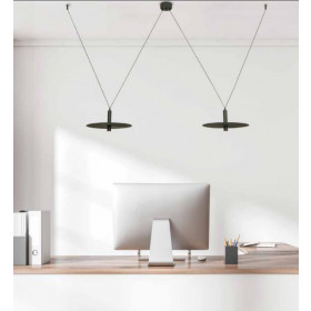 Φωτιστικό LED 14W 3000k Μαύρο 23227 ZAMBELIS