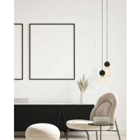 Φωτιστικό Μονόφωτο E14 Μαύρο Και Χρυσό 23240 ZAMBELIS