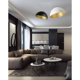 Φωτιστικό Μονόφωτο E27 Χρυσό Και Μαύρο 23257 ZAMBELIS