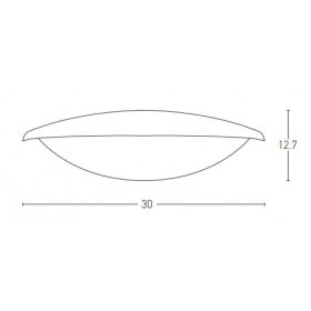 Απλίκα LED 6W 3000K Γραφίτης E115 ZAMBELIS