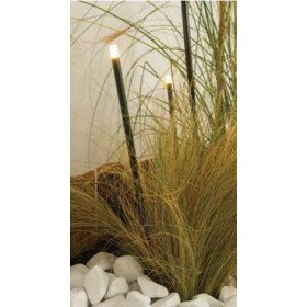 Φωτιστικό Κήπου LED 1W 2700k Με Καρφί Καφέ E330 ZAMBELIS