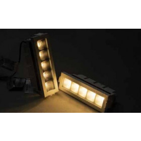 Φωτιστικό Χωνευτό LED 12W 3000K Γραφίτης E332 ZAMBELIS