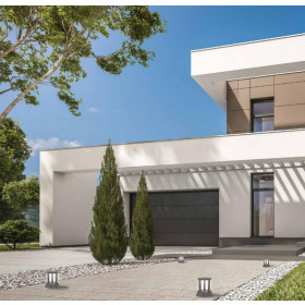 Φωτιστικό Κολώνα LED 8W 3000k Γραφίτης E337 ZAMBELIS