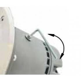 Σπότ Χωνευτό LED 7W 3000k Ατσάλι E360 ZAMBELIS