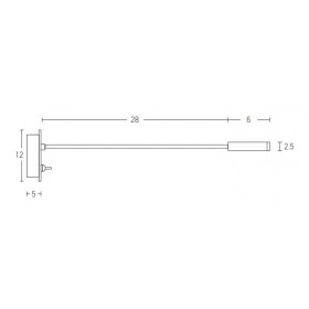 Σπότ Χωνευτό LED 3W 3000k Μαύρο H69 ZAMBELIS