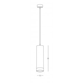 Φωτιστικό Μονόφωτο GU10 Λευκό S156 ZAMBELIS