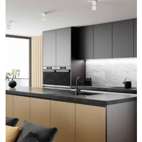 Σποτ Οροφής GU10 Λευκό Και Χρυσό S161 ZAMBELIS