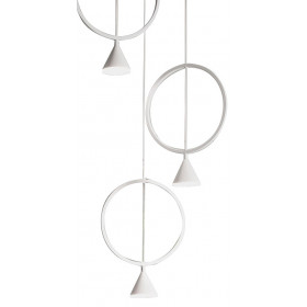 Φωτιστικό LED 24W 3000k Λευκό Sirio FABAS LUCE