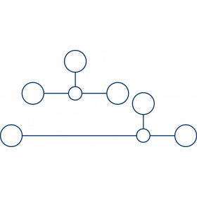 Κλέμμα Ράγας 10mm² Δυόροφη Μπεζ SRKD 10 BU CONTACLIP