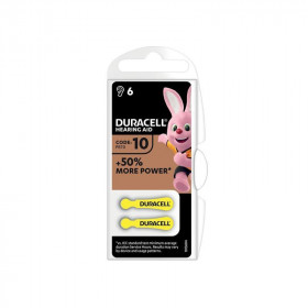 Μπαταρία Ακουστικού Βαρηκοΐας ZA10 (Blister 6τμχ) DURACELL