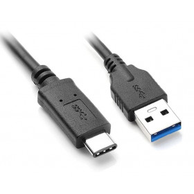 Καλώδιο Φόρτισης USB TypeA Σε TypeC 2m Μαύρο CAB-UC002 POWERTECH