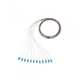 Pigtails 9/125μm LC (UPC) 1mt SingleMode (Σετ.12τεμ) OS2 N121.4MLS NEXANS