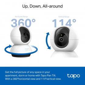 Κάμερα Pan/Tilt Wi-Fi 4MP QHD, Με Φακό 4mm Tapo C220 V1.0 TP-LINK