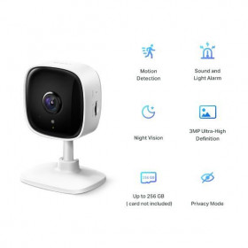 Κάμερα Wi-Fi 3MP, Με Φακό 3.3mm Tapo C110 V2.0 TP-LINK