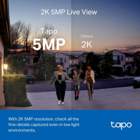 Κάμερα Εισόδου Wi-Fi 4MP,Με Κουδούνι Και Hub H200 Tapo D230S1 V1.2 TP-LINK