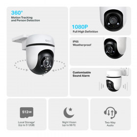 Κάμερα Pan/Tilt Wi-Fi 1080p , Με Φακό 3.9mm Tapo C500 V1.0 TP-LINK