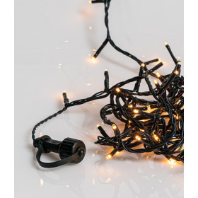 Σειρά Με 200 Λαμπάκια LED Θερμά Πράσινο Καλώδιο Επεκτάσιμα