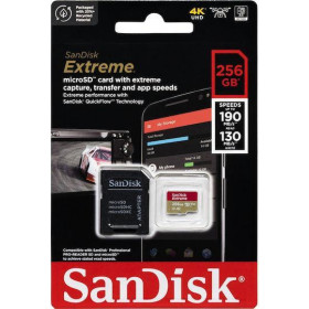 Κάρτα Μνήμης microSDXC 256GB Extreme SANDISK