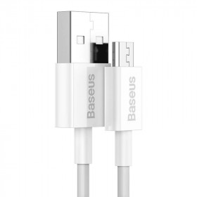 Καλώδιο Φόρτισης USB TypeA Σε MicroUSB 1m Λευκό CAMYS-02 BASEUS