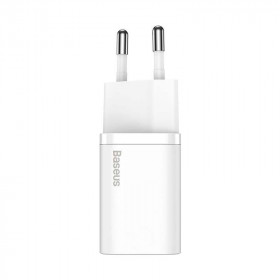 Φορτιστής Τοίχου USB TypeC 20W Λευκό CCSUP-B02 BASEUS