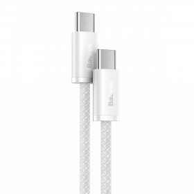 Καλώδιο Φόρτισης USB TypeC Σε TypeC 1m Λευκό CALD000202 BASEUS
