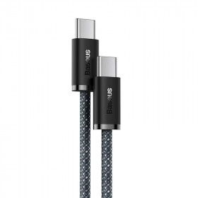 Καλώδιο Φόρτισης USB TypeC Σε TypeC 1m ΜΑΥΡΟ CALD000216 BASEUS