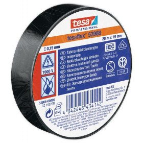 Μονωτική Ταινία 19mmX20m Μαύρο 53988-00006 TESA