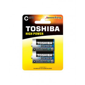 Μπαταρία Αλκαλική LR14 C (Blister 2τμχ) High Power TOSHIBA