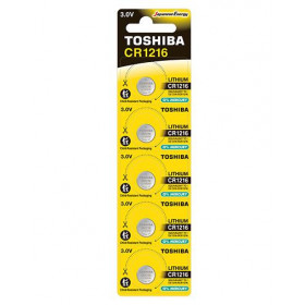Μπαταρία Λιθίου Coin CR1216 TOSHIBA