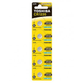 Μπαταρία Λιθίου Coin CR1220 TOSHIBA