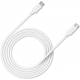 Καλώδιο Φόρτισης USB TypeC Σε TypeC 2m Λευκό CNS-USBC12W CANYON