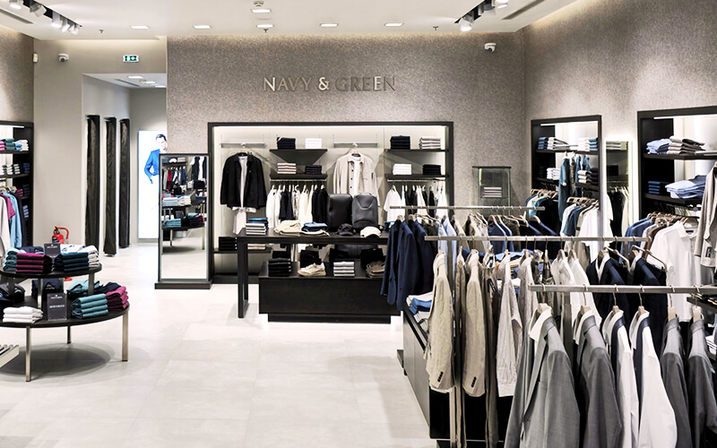 Navy & Green MetroMall